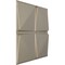 Ekena Millwork 19 5/8in. W x 19 5/8in. H Edinburgh EnduraWall Decorative 3D Wall Panel Covers 2.67 Sq. Ft. WP20X20EDCSV - alternate 6